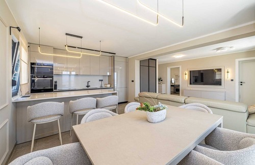 Municipality of Omisalj Apartment | Apartment LAMAR with private pool and sea view