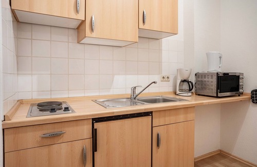 Muritz Apartment | Apartment 'Magdfräulein 6' with Shared Garden, Balcony and Wi-Fi