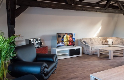 Hoyerswerda Apartment | Apartment 'Maisonettewohnung Im Seenland' with Wi-Fi