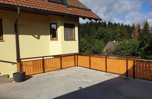 Glatten Apartment | Apartment 'Natur Pur Mit Weitblick' with Mountain View, Balcony and Wi-Fi