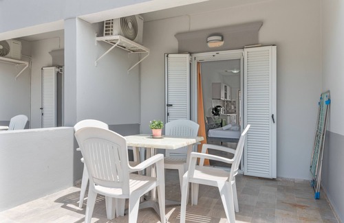 Panormos Apartment | Apartment 'No 10' with Shared Pool, Wi-Fi and Air Conditioning