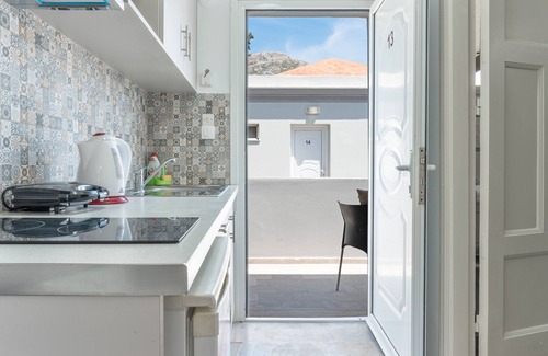 Panormos Apartment | Apartment 'No 13' with Shared Pool, Wi-Fi and Air Conditioning