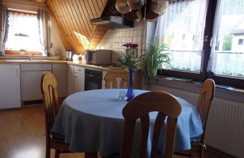 Urach Apartment | Apartment 'Nr 1 Dg' with Shared Garden, Balcony and Wi-Fi