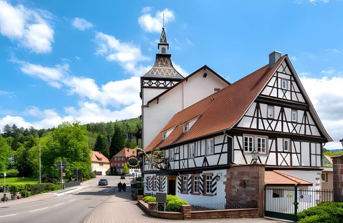 Bad Herrenalb Apartment | Apartment 'Nr 4, 50qm' with Shared Garden, Balcony and Wi-Fi