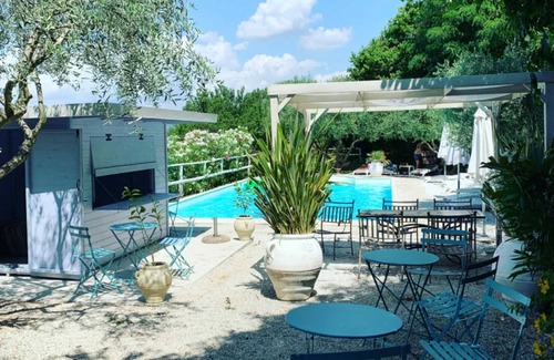 Affi Apartment | Apartment 'Ortensia' with Shared Pool, Shared Garden and Air Conditioning