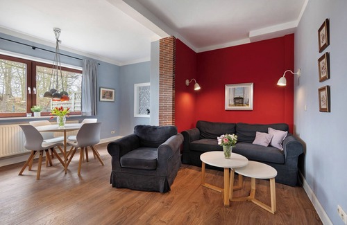 Kronsgaard Apartment | Apartment 'Ostseeblick Fewo 2' with Private Terrace and Wi-Fi