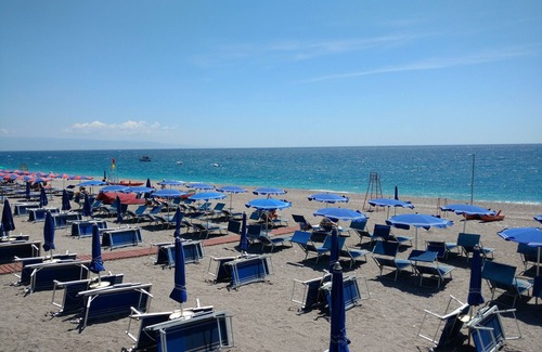 Letojanni Apartment | Apartment Polifemo at the beach with a sea view - Letojanni, Sicily
