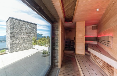 Perledo Apartment | Apartment “Residence Le Terrazze” with Mountain View, Pool & Wi-Fi