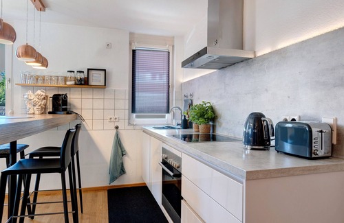 Uhldingen-Muehlhofen Apartment | Apartment 'Spectrum 2' with Balcony and Wi-Fi