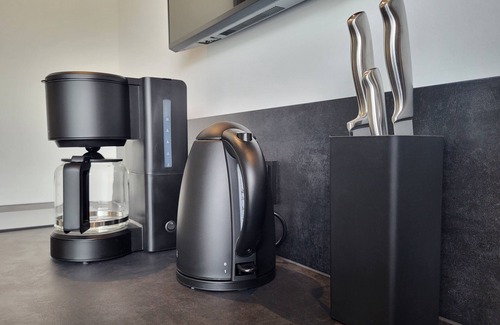 Muldestausee Apartment | Apartment 'Schlossterrassen 8b' with private terrace, shared garden and Wi-Fi