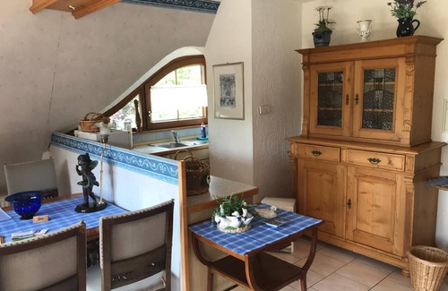 Sasbachwalden Apartment | Apartment 'Schwalbennest' with Mountain View, Shared Terrace and Wi-Fi