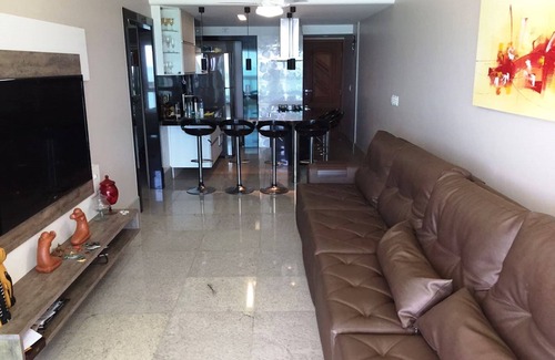 Praia do Morro Condo | APARTMENT SEAFRONT WITH WI-FI, EXCELLENT LOCATION, Balcony, 3 bedrooms