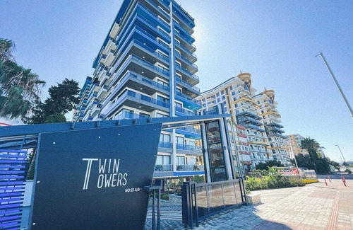 Mahmutlar Apartment | Apartment, SeaView, Pool, Sauna, Gym, Garden, Kids Club, Hamam, Alanya-Mahmutlar
