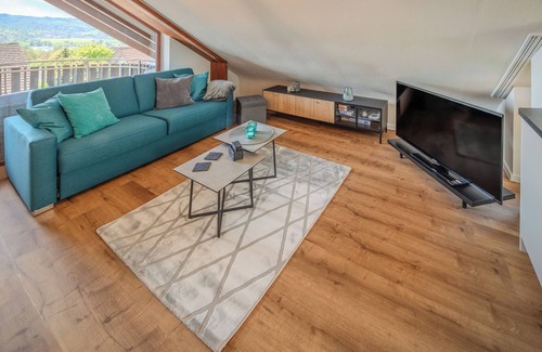 Ohningen Apartment | Apartment SEEGLÜCK with partial lake view for max. 2 adults + 2 children