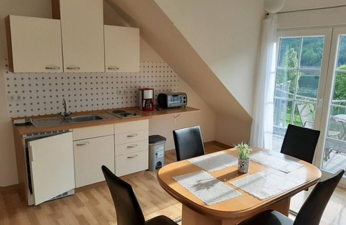 Sankt Aldegund Apartment | Apartment, shower, WC, river view - Residence Moselstausee