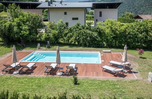 Bressanone Apartment | Apartment 'Sommersbergerhof 1968' with Pool, Mountain View & Terrace