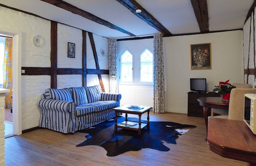 Dalwitz Apartment | Apartment Stork's Nest (2 pers.) - FerienGut Dalwitz Verwalterhaus