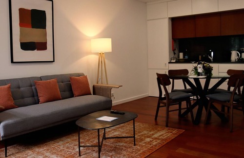 Angra do Heroismo Apartment | Apartment Suite embraced by a farm with exotic vegetation.