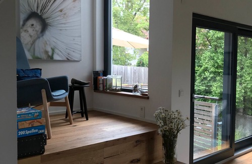 Inzigkofen Apartment | Apartment 'Talblick' with Private Terrace, Shared Garden and Wi-Fi