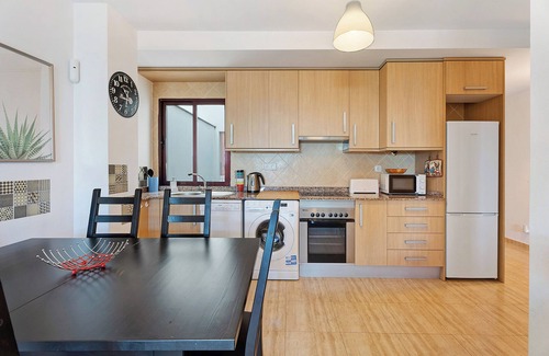 Tazacorte Apartment | Apartment 'Tazacorte' with Sea View, Shared Pool and Wi-Fi