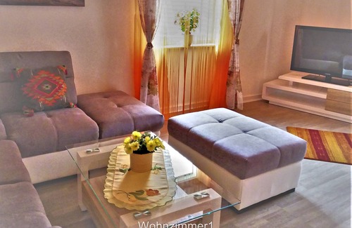 Marktheidenfeld Apartment | Apartment, terrace, hiking, bike path, Main, Spessart, guest house