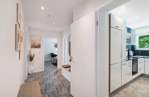Oos Apartment | Apartment 'Traumzeit Quartier Baden - Baden' with Balcony and Wi-Fi