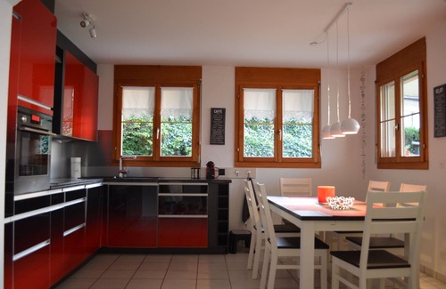 Emmetten Apartment | Apartment Vierwaldstättersee with a breathtaking view and a large garden