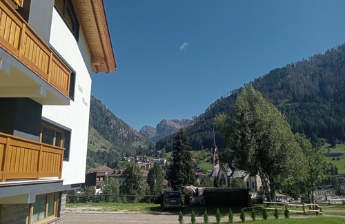 Moena Apartment | Apartment 'Villa Maria Moena' with Mountain View, Shared Terrace and Wi-Fi