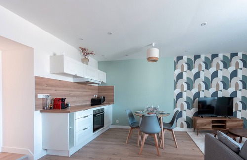 Lorient Apartment | Apartment 'Villeneuve - 4 Pers' with Wi-Fi - Breizh key