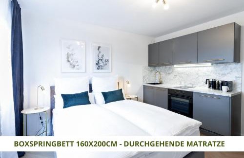 Bayreuth Apartment | Apartment Wahnfried No5 - zentrales Cityapartment Küche mit Duschbad - 300m zur Fussgängerzone