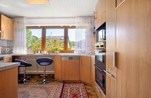Schwaebisch Gmuend Apartment | Apartment 'Weiler in den Bergen' with Mountain View, Balcony and Wi-Fi