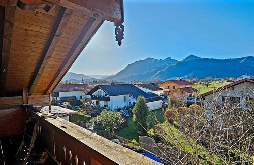 Grafing Apartment | Apartment 'Weitblick Grassau' with Mountain View, Balcony and Wi-Fi