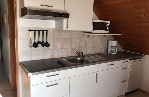 Langenargen Apartment | Apartment 'Wiggermann' with Balcony and Wi-Fi