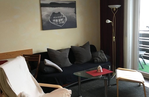 Prien am Chiemsee Apartment | Apartment with east-facing balcony, mountain view, quiet, 36sqm