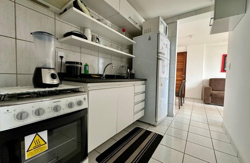 Ponta Negra Apartment | Apartment with 2/4 - 400 meters from Ponta Negra beach (sleeps 5 people)