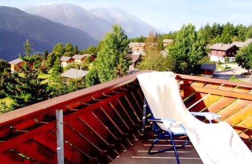 Bellwald Apartment | Apartment with 2 bedrooms in Bellwald with wonderful mountain view balcony and WiFi