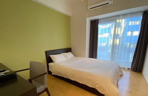 Kujo Apartment | apartment with a double bed near kujo St - 2nd to 10th floor 601 / Osaka Ōsaka