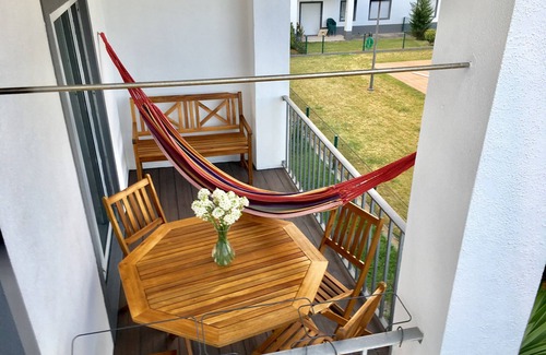 Livramento Condo | Apartment with balcony, swimming pool and sea views