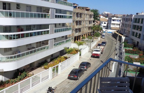Cabo Frio Apartment | Apartment with balcony just one block from Forte beach!