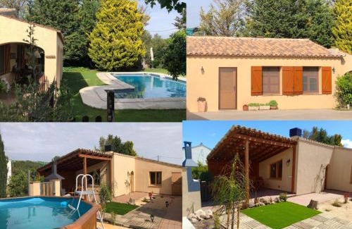 San Martin Sarroca Apartment | Apartment with private pool and garden