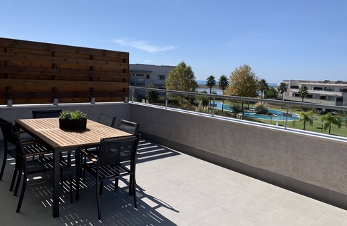 El Rompido Apartment | APARTMENT WITH GARDEN IN PRIVATE URBANIZATION WITH POOL. IDEAL FOR FAMILIES