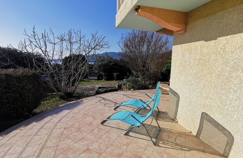 Sagone Apartment | Apartment with large outdoor space 300m from the beach - Sagone