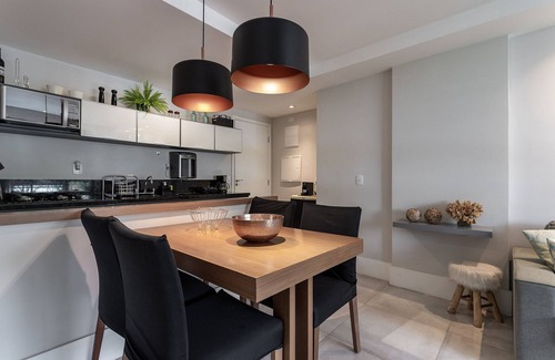 Itaipava Apartment | Apartment with one bedroom and living room in the heart of Itaipava