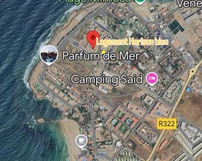 El Mansouria Apartment | Apartment with pool view, 1 min to beach, private parking