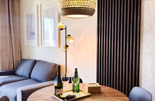 Sianozety Apartment | Apartment with sea view, fully furnished, with a south-facing balcony.