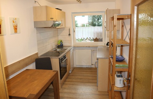 Fuessen House | Apartment with terrace and small garden