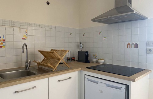 Perros-Guirec Apartment | Apartment with WIFI and Sea View, Trestraou Beach in Perros-Guirec