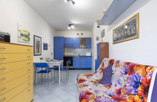 Sanremo Apartment | Apartment with WiFi, A/C, pool in Residance | AP34