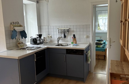Oberhof Apartment | Apartment 'Wohnung 2' with Private Terrace and Wi-Fi
