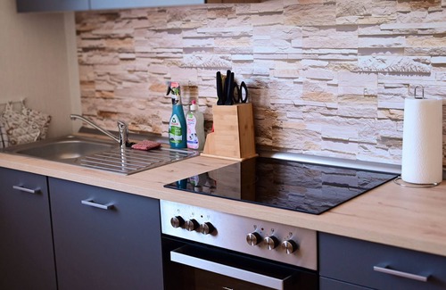Bleicherode Apartment | Apartment 'Zum Steiger' with Balcony and Wi-Fi